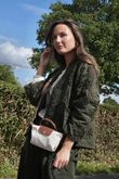 Bon Voyage Travel Phone Bag Stone
